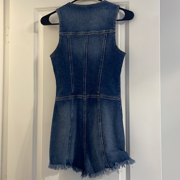 Y2K Guess Denim Romper - Picture 2 of 2
